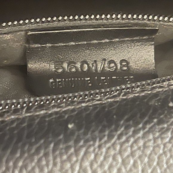 *Authentic* Bally Bags l Men's Classic Briefcase Genuine Leather Pebbled Black - Picture 15 of 16